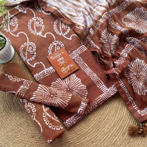 Unstich batik dress