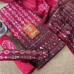 Unstich batik dress