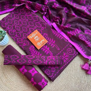 Unstich batik dress