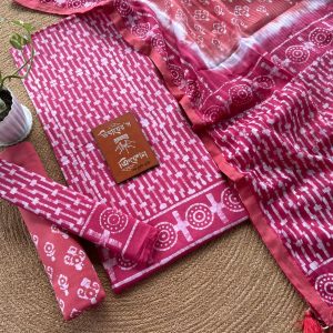 Unstich batik dress