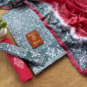 Unstich batik dress