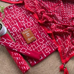 Unstich batik dress