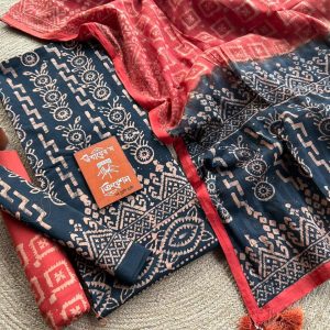 Unstich batik dress
