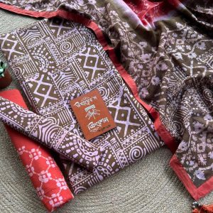 Unstich batik dress