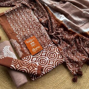 Unstich batik dress